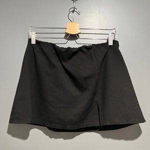 american eagle skort in black